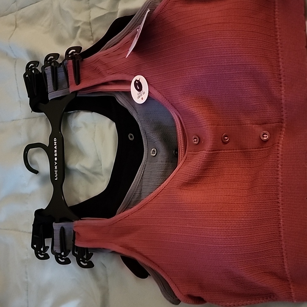 Lucky Brand 1 size large, 3 pack black, blue, and maroon